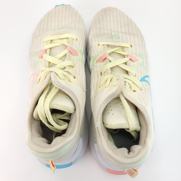 Nike Lebron Witness 6 'Easter' Coconut Milk Sneakers Size 6.5Y Wmn 8 DD0423-103 - Picture 6 of 8